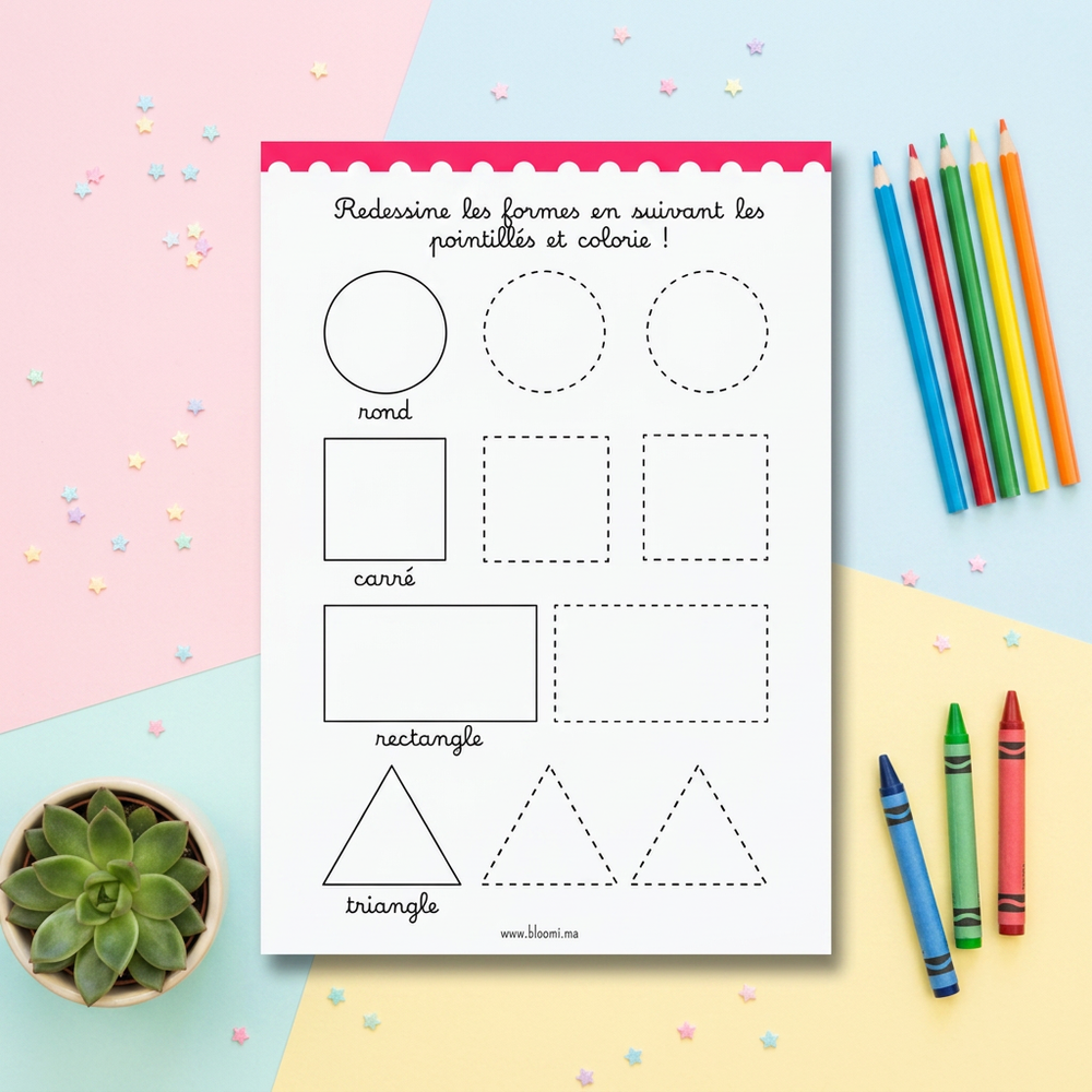 Planche de graphisme (dès 3 ans)