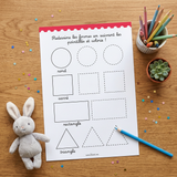 Planche de graphisme (dès 3 ans)