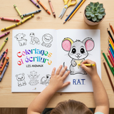 Cahier de coloriage – Les animaux (dès 3 ans)