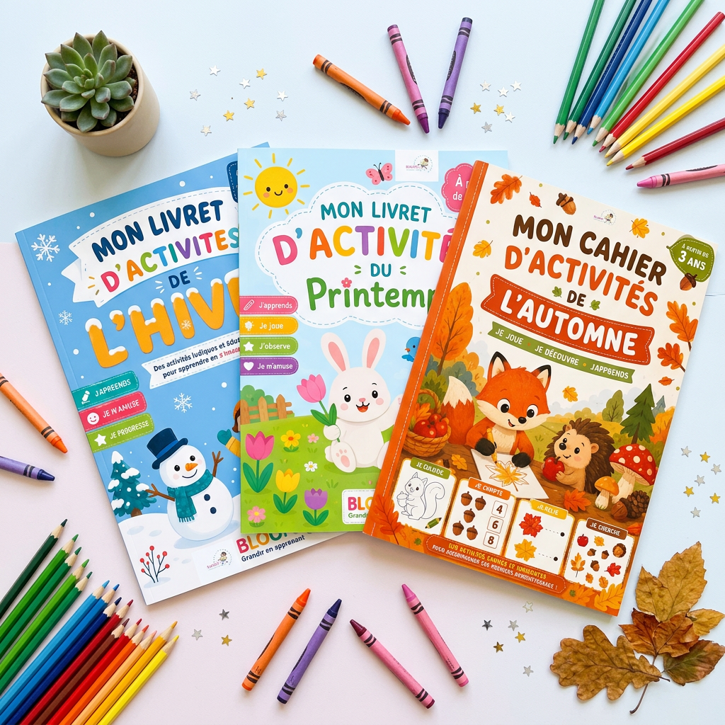 Pack Livrets des 4 saisons (dès 3 ans)