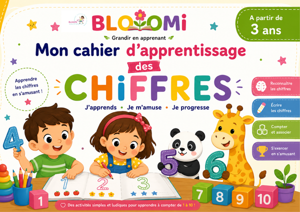 Livret – Apprendre les chiffres (dès 3 ans)